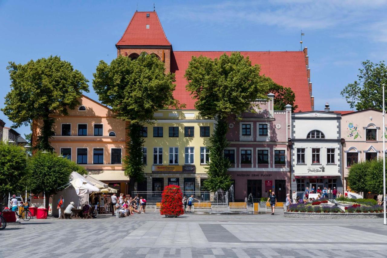 Ahoy Puck Apartament Przy Plazy Z Widokiem Na Morze Екстер'єр фото